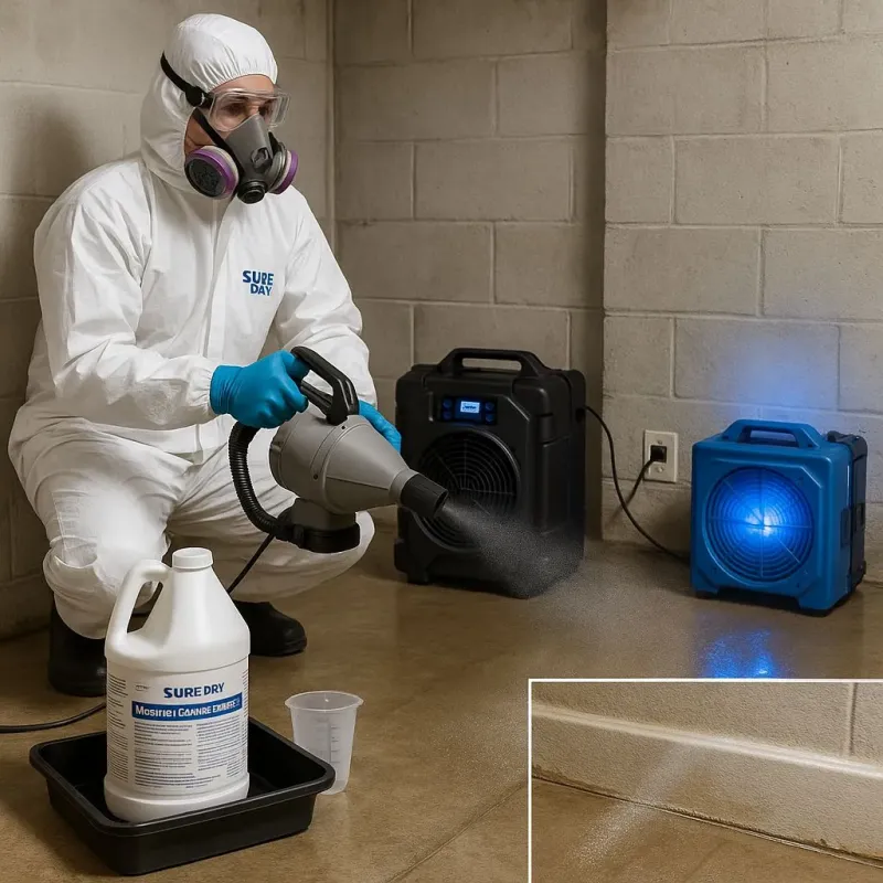 Sanitization and Odor Removal process in Hartford, IL