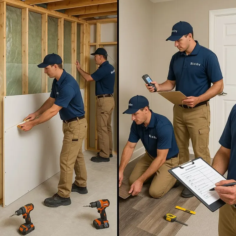 Repairs and Reconstruction process in Hartford, IL